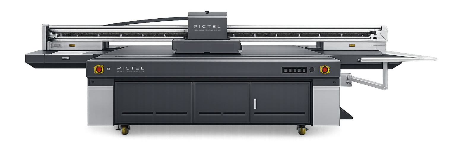 PI-2513 Large Format UV Flatbed Printer For Rigid Substrate